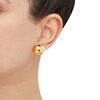 Thumbnail Image 3 of Hollow Bead Stud Earrings 14K Yellow Gold