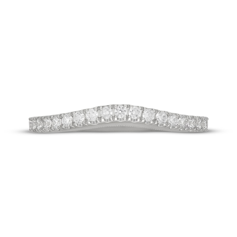 Main Image 9 of Neil Lane Diamond Contour Wedding Band 1/3 ct tw 14K White Gold