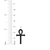 Thumbnail Image 3 of Men's Black Diamond Ankh Charm 3/4 ct tw Sterling Silver