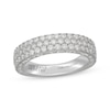 Thumbnail Image 1 of Neil Lane Artistry Heritage Lab-Grown Diamond Three-Row Anniversary Ring 1 ct tw Platinum