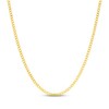 Thumbnail Image 2 of Curb Chain Necklace, Hoop Earrings & Curb Chain Bracelet Gift Set 14K Yellow Gold