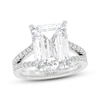 Thumbnail Image 1 of THE LEO Legacy Lab-Grown Diamond Emerald-Cut Engagement Ring 7-5/8 ct tw 14K White Gold