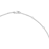 Thumbnail Image 3 of Milestones Lab-Grown Diamond Station Necklace 1/4 ct tw Sterling Silver 18"