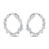 Thumbnail Image 2 of KAY Lab-Grown Diamonds Multi-Shape Circle Earrings 8 ct tw 14K White Gold