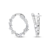 Thumbnail Image 3 of KAY Lab-Grown Diamonds Multi-Shape Circle Earrings 8 ct tw 14K White Gold