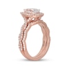 Thumbnail Image 2 of Neil Lane Artistry Pear-Shaped Lab-Grown Diamond Halo Bridal Set 1-7/8 ct tw 14K Rose Gold
