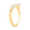 Thumbnail Image 2 of Pear-Shaped Diamond Contour Ring 1/2 ct tw 14K Yellow Gold