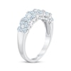 Thumbnail Image 2 of THE LEO First Light Diamond Two-Row Anniversary Ring 1 ct tw 14K White Gold