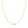 Thumbnail Image 1 of Figaro Chain Necklace 4mm Solid 14K Yellow Gold 24"