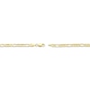 Thumbnail Image 3 of Figaro Chain Necklace 4mm Solid 14K Yellow Gold 24"