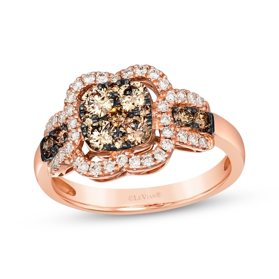 Le Vian Multi-Diamond Ring 1 ct tw 14K Strawberry Gold