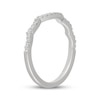 Thumbnail Image 2 of Neil Lane Diamond Contour Wedding Band 1/5 ct tw 14K White Gold
