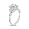 Thumbnail Image 2 of Adore Princess-Cut Diamond Vintage-Inspired Engagement Ring 5/8 ct tw 14K White Gold