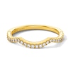 Thumbnail Image 3 of Neil Lane Diamond Contour Wedding Band 1/4 ct tw 14K Yellow Gold