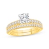 Thumbnail Image 1 of Adore Lab-Grown Diamonds Round-Cut Bridal Set 1-1/6 ct tw 14K Two-Tone Gold