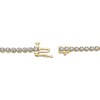 Thumbnail Image 2 of Diamond Tennis Bracelet 1 ct tw 10K Yellow Gold 7"