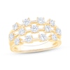 Thumbnail Image 1 of Diamond Three-Row Fashion Ring 1 ct tw 18K Yellow Gold