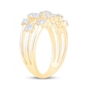 Thumbnail Image 2 of Diamond Three-Row Fashion Ring 1 ct tw 18K Yellow Gold