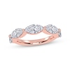Thumbnail Image 1 of Adore Lab-Grown Diamonds Marquise-Cut East-West Anniversary Ring 2 ct tw 14K Rose Gold
