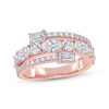 Thumbnail Image 1 of KAY Lab-Grown Diamonds Oval, Emerald & Round-Cut Wrap Ring 2 ct tw 14K Rose Gold