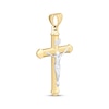 Thumbnail Image 2 of Crucifix Charm 10K Two-Tone Gold