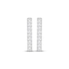Thumbnail Image 2 of Diamond Bar Studs Earrings 1/20 ct tw 10K White Gold