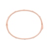 Thumbnail Image 3 of Diamond Bezel-Set Station Bangle Bracelet 1/5 ct tw 10K Rose Gold