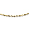 Thumbnail Image 0 of Solid Rope Chain Necklace 14K Yellow Gold 18"