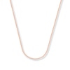 Thumbnail Image 0 of Solid Wheat Chain Necklace 14K Rose Gold 18"