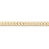 Thumbnail Image 2 of Curb Link Chain Necklace Solid 10K Yellow Gold 24"