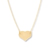Thumbnail Image 0 of Heart Necklace 14K Yellow Gold 16"