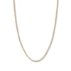 Thumbnail Image 0 of 22" Textured Solid Rope Chain 14K Yellow Gold