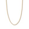 Thumbnail Image 0 of 22" Solid Curb Chain 10K Yellow Gold Appx. 4.4mm