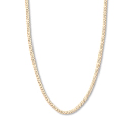 24&quot; Solid Curb Chain 14K Yellow Gold Appx. 4.95mm