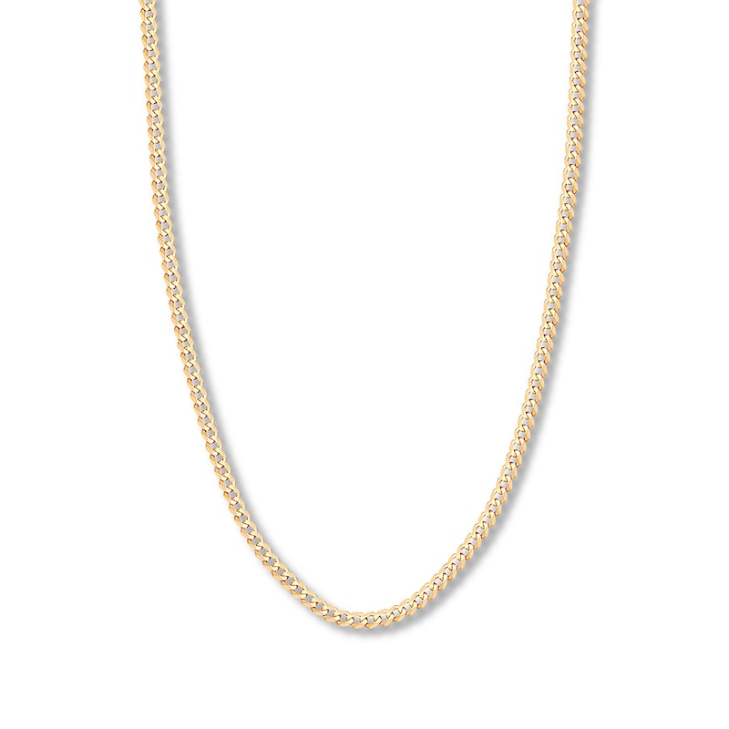 Heavy Metal 14K Yellow Gold Small Curb-Link Necklace