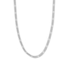 Thumbnail Image 0 of 20" Solid Figaro Link Chain 14K White Gold Appx. 4.7mm