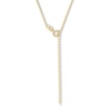 Thumbnail Image 1 of 13" Adjustable Children's Solid Curb Chain 14K Yellow Gold Appx .69mm