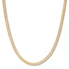 Thumbnail Image 1 of Wheat Chain Necklace Hollow 10K Yellow Gold 24"