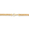 Thumbnail Image 3 of Wheat Chain Necklace Hollow 10K Yellow Gold 24"