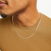 Thumbnail Image 4 of Mariner Link Necklace Hollow 14K Yellow Gold 22"