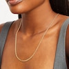 Thumbnail Image 3 of Mariner Link Necklace Hollow 14K Yellow Gold 24"