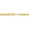 Thumbnail Image 2 of Box Chain Necklace Hollow 10K Yellow Gold 22"