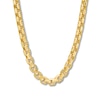 Thumbnail Image 1 of Box Chain Necklace Hollow 10K Yellow Gold 24"