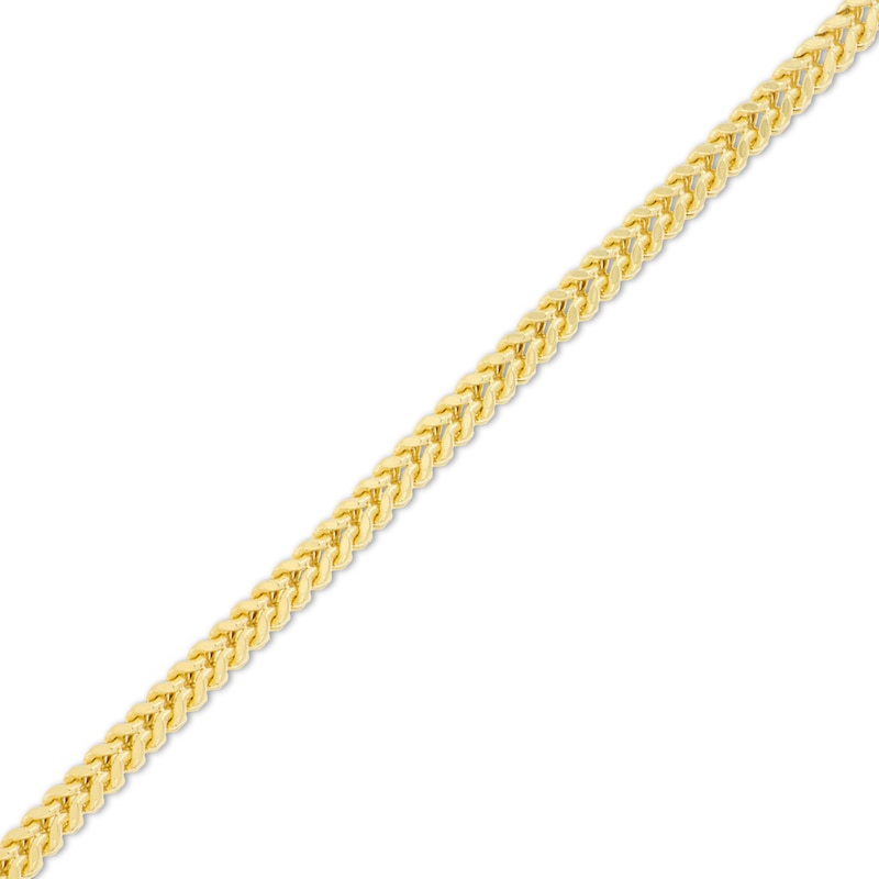 Main Image 1 of Franco Necklace Hollow 14K Yellow Gold 24"