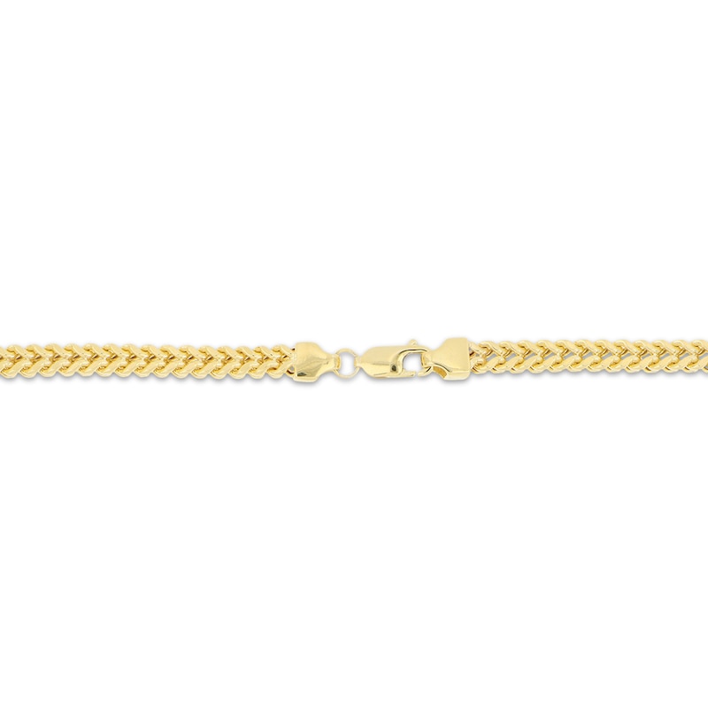 Main Image 3 of Franco Necklace Hollow 14K Yellow Gold 24"