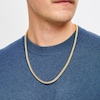 Thumbnail Image 5 of Franco Necklace Hollow 14K Yellow Gold 24"