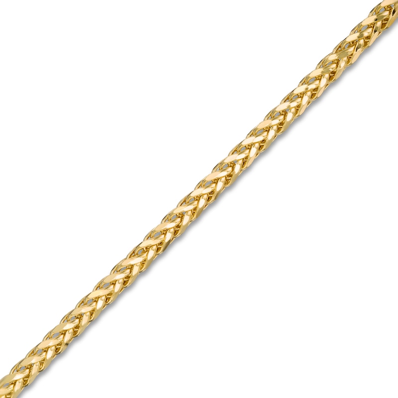 Main Image 2 of Wheat Chain Necklace Hollow 10K Yellow Gold 20"