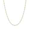 Thumbnail Image 1 of Beaded Chain Necklace 10K Yellow Gold 17"
