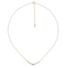 Thumbnail Image 1 of Diamond-cut Smile Necklace 10K Yellow Gold 18"