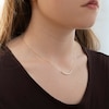 Thumbnail Image 4 of Diamond-cut Smile Necklace 10K Yellow Gold 18"